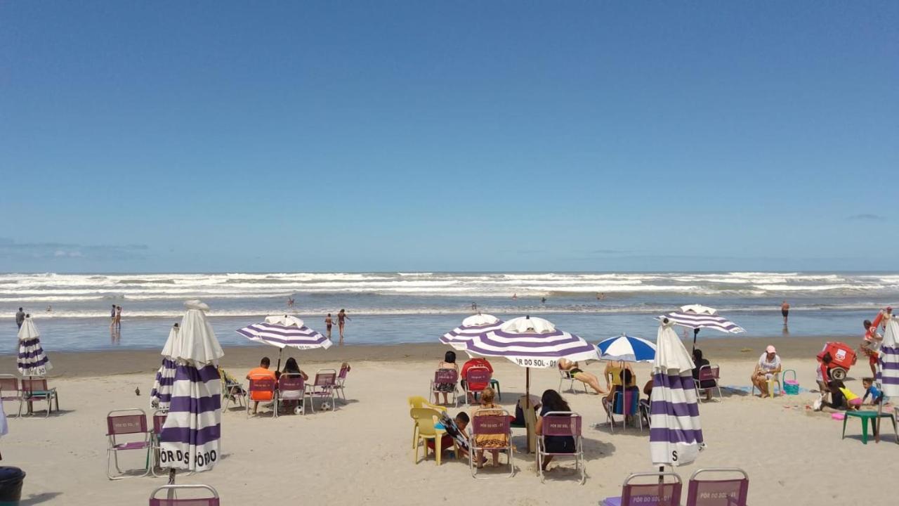 Praia grande frente da praia wi-fi 500 megas Praia Grande (Santos) Exterior foto