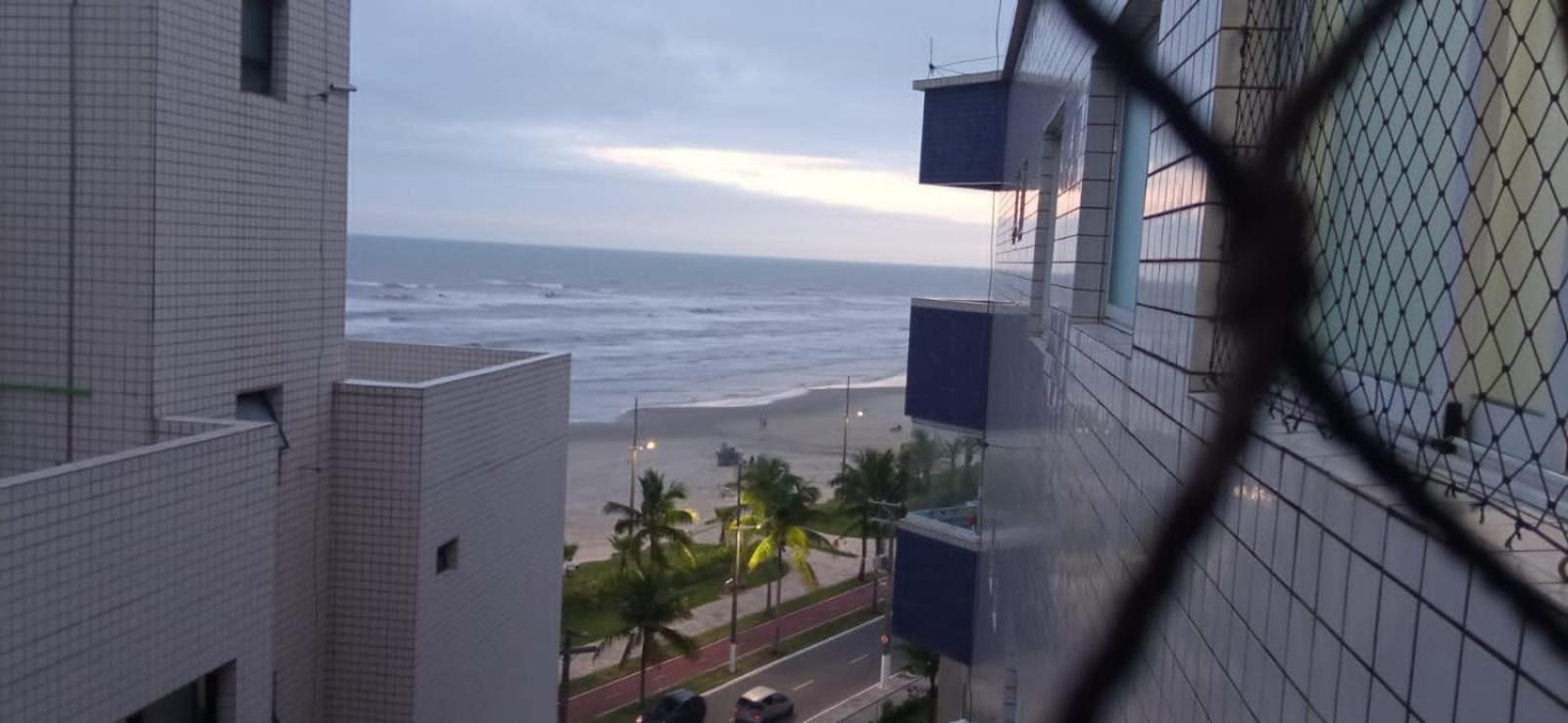 Praia grande frente da praia wi-fi 500 megas Praia Grande (Santos) Exterior foto